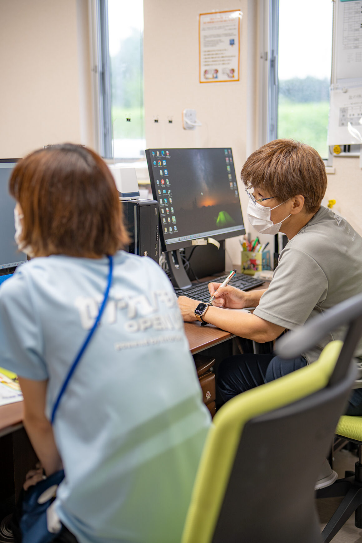 介護の新３Ｋ。